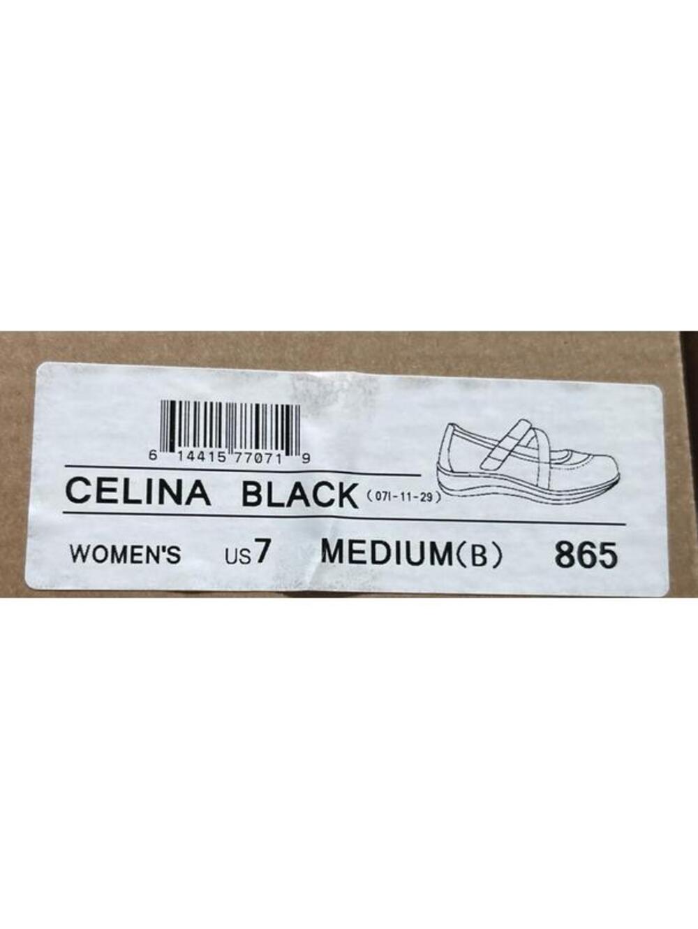 Orthofeet Black 865 CELINA Mary Jane Orthotic Ergonomic Shoes Size 7 B NIB! CUTE - Picture 8 of 10